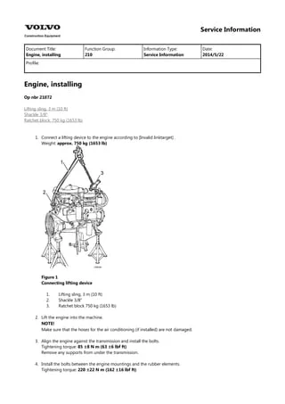 Volvo L90C OR Wheel Loader Repair Service Manual Volvo L90COR L90C Wheel Loader Service Repair Manual