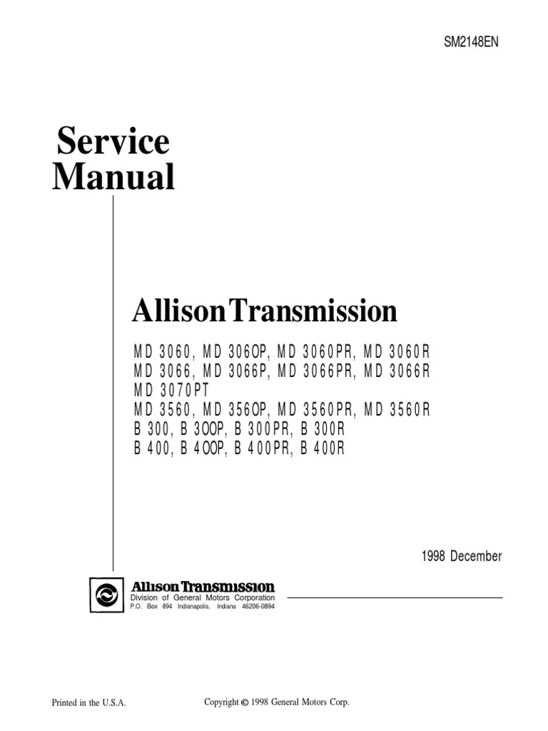 Allison Transmission