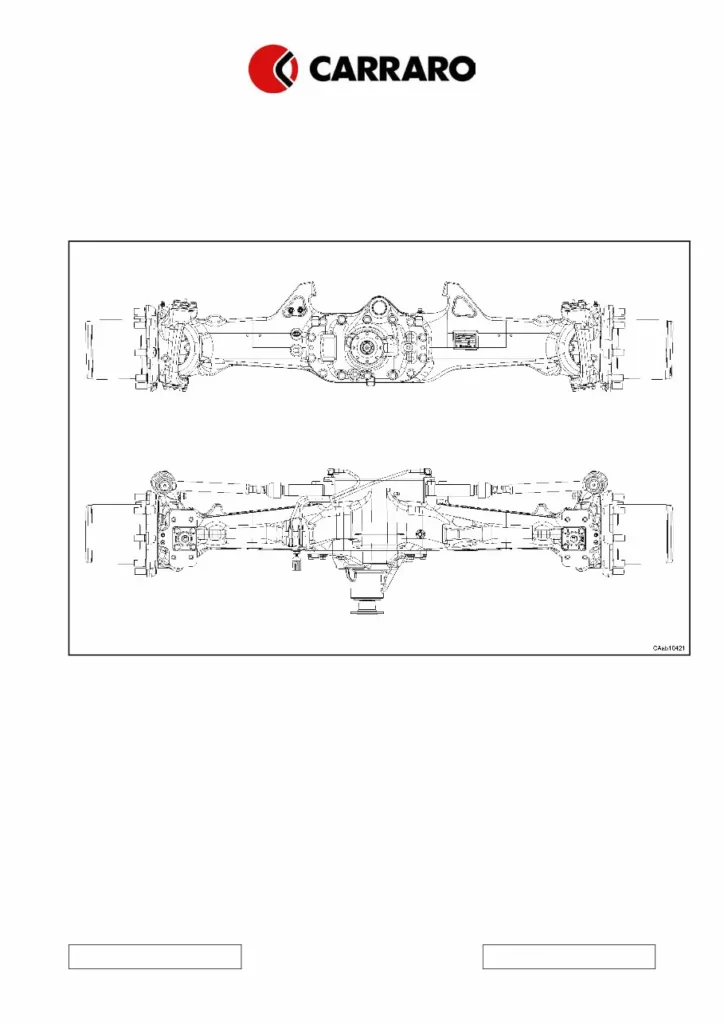 Deutz Fahr 150-157.7-165.7 Front Axle Agrotron Tractor Service Manual