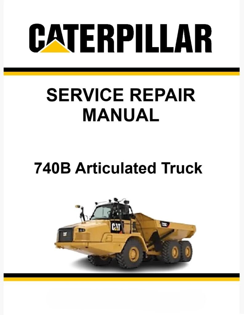 Caterpillar Cat 740B Articulated Truck service manual
