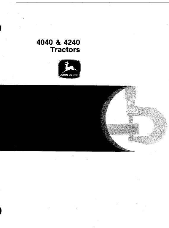 JOHN DEERE 4040 4240 TRACTOR Service Repair Manual JOHN DEERE 4040 4240 TRACTOR Service Repair Manual