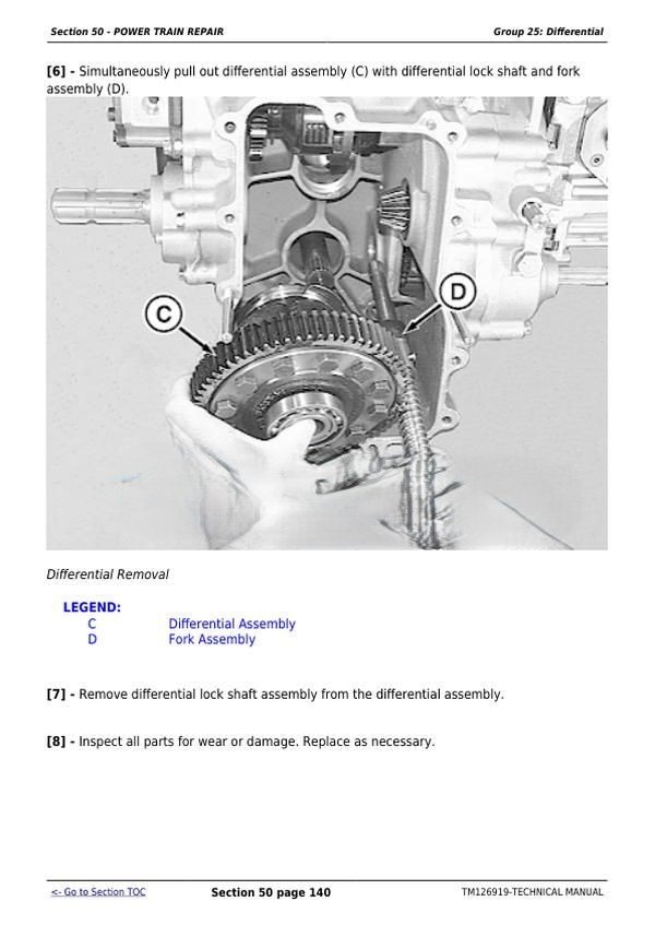 John Deere 1023E, 1025R and 1026R Compact Utility Tractor Technical Manual 