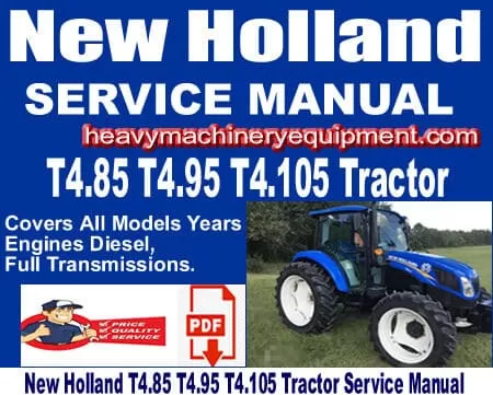 New Holland T4.85 T4.95 T4