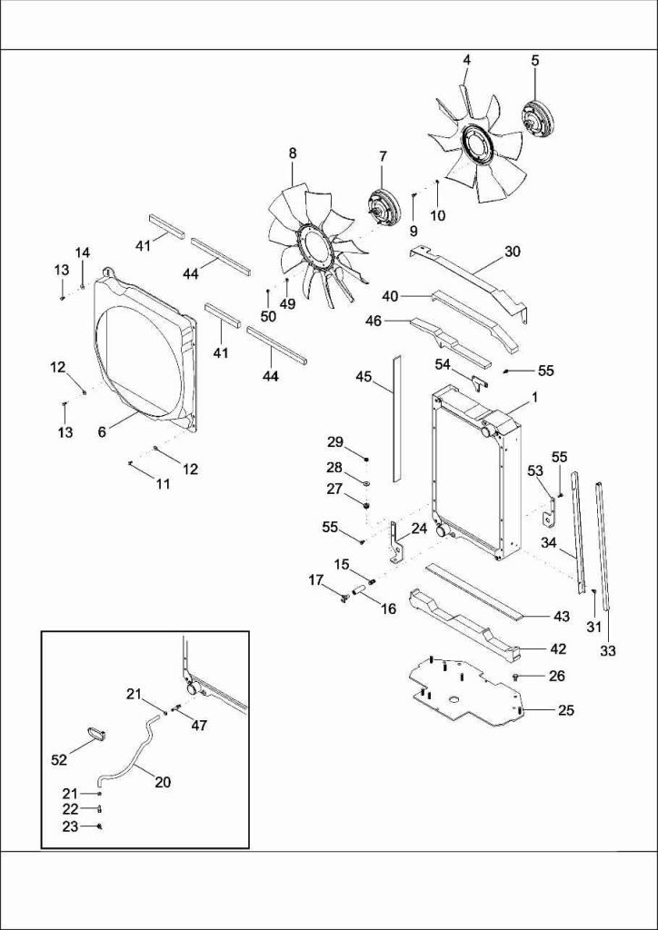 New Holland T8010 T8020 T8030 T8040 T8050 Series Tractor Master Parts List Manual