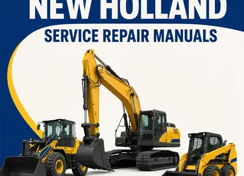 New Holland U80 Loader Landscaper Service Repair Manual