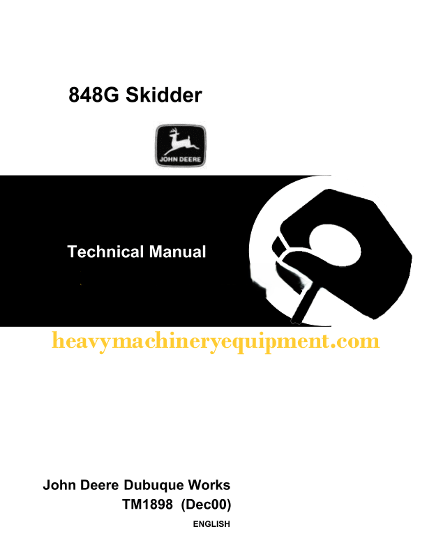 John Deere 848g Skidder Operators Maintenance Manual John Deere 848g Skidder Operators Maintenance Manual