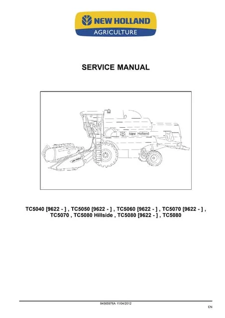 New Holland 6150 6165 6180 CVT Parts Catalog Manual Download