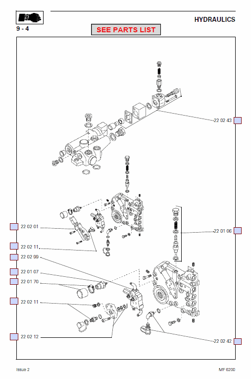 Massey Ferguson 6260 6270 6280 6290 Tractor Repair Manual