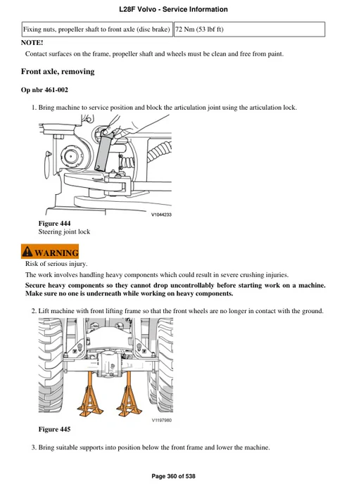 Volvo Bm L90 Service Parts Manual