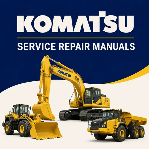 Komatsu PC300LC-8 PC350LC-8 Hydraulic Service Manual Komatsu PC300LC-8 PC350LC-8 Hydraulic Service Manual