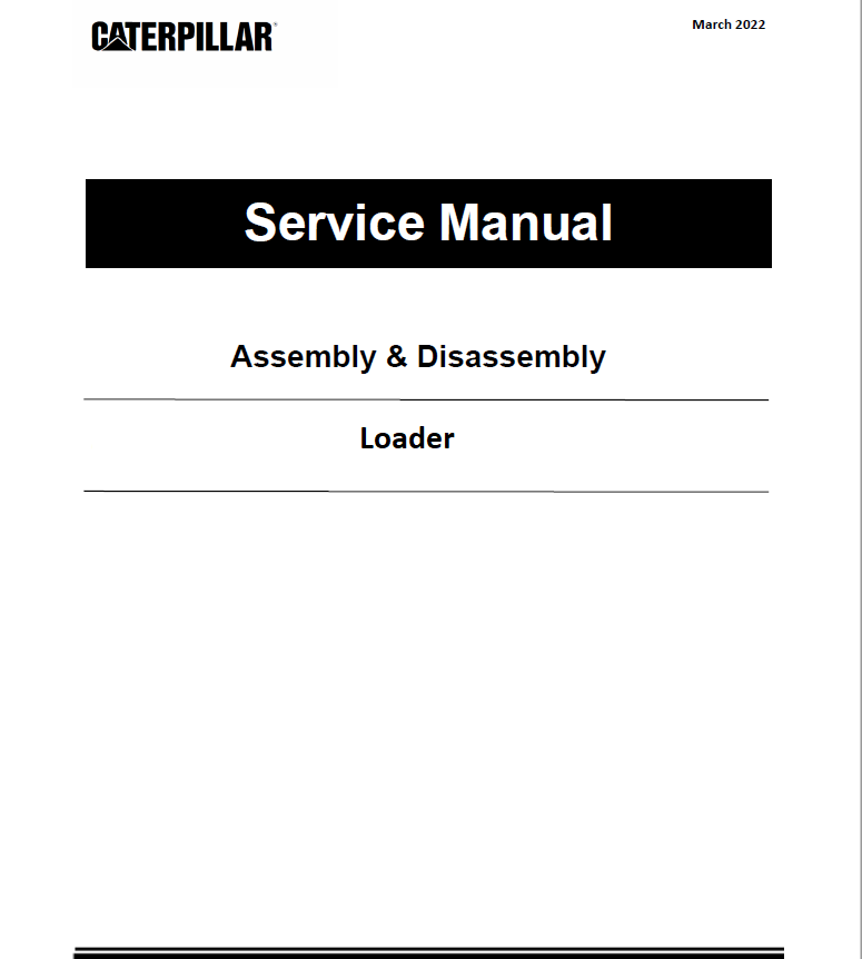 Caterpillar Cat 966R WHEEL LOADER Service Repair Manual Caterpillar Cat 966R WHEEL LOADER Service Repair Manual