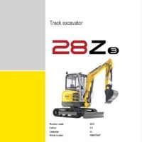 WACKER NEUSON 28Z3 TRACK EXCAVATOR Service Repair Manual