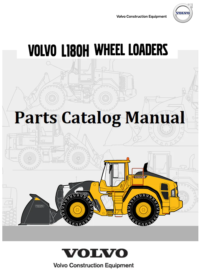 Volvo L180h Parts Manual