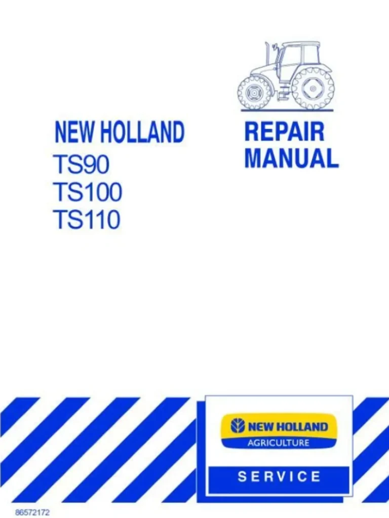 NEW HOLLAND TS100 Tractor Service Repair Manual