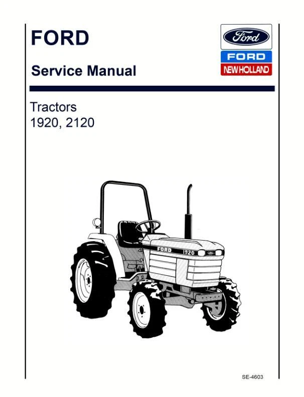 New Holland 1920 2120 Tractor Service Repair ManualNew Holland 1920 2120 Tractor Service Repair Manual