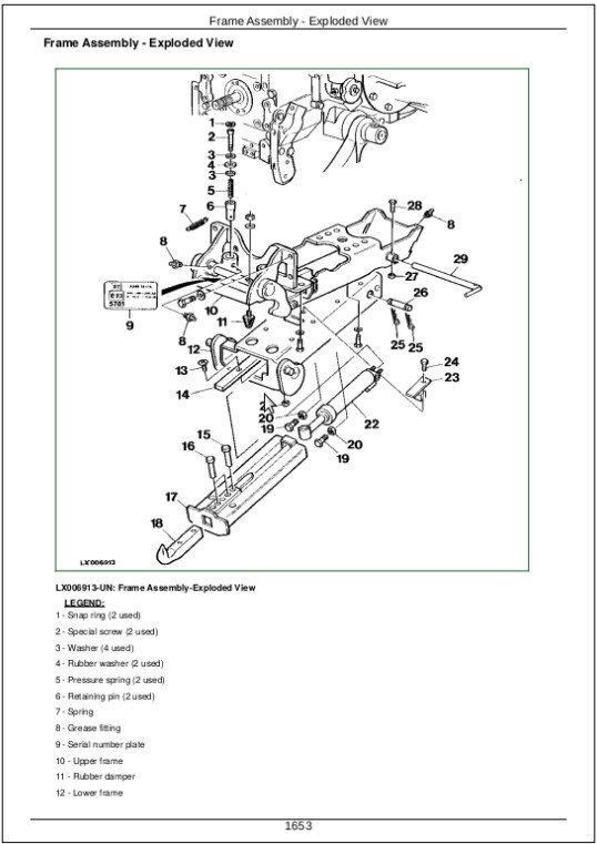 John Deere 6600 Tractors Service Repair Technical Manual John Deere 6600 Tractors Service Repair Technical Manual