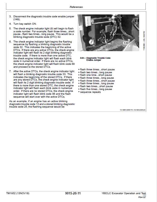 John Deere 160CLC Excavator Repair Technical Manual