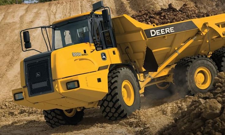 John Deere 250D and 300D Articulated Dump Truck Operation & Test Manual 
