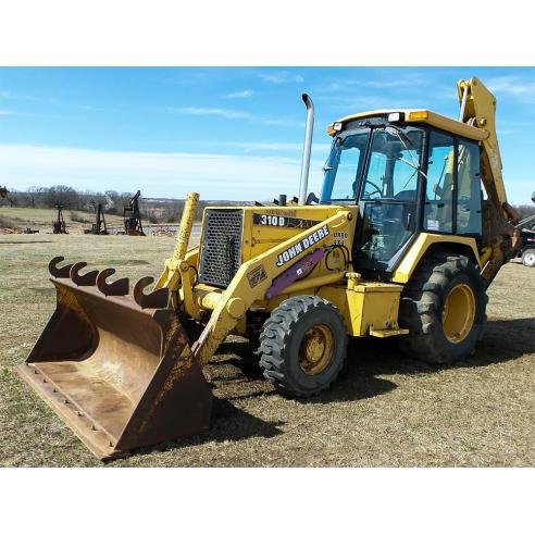 John Deere 300D, 310D, and 315D Backhoe Loader Repair Technical Manual