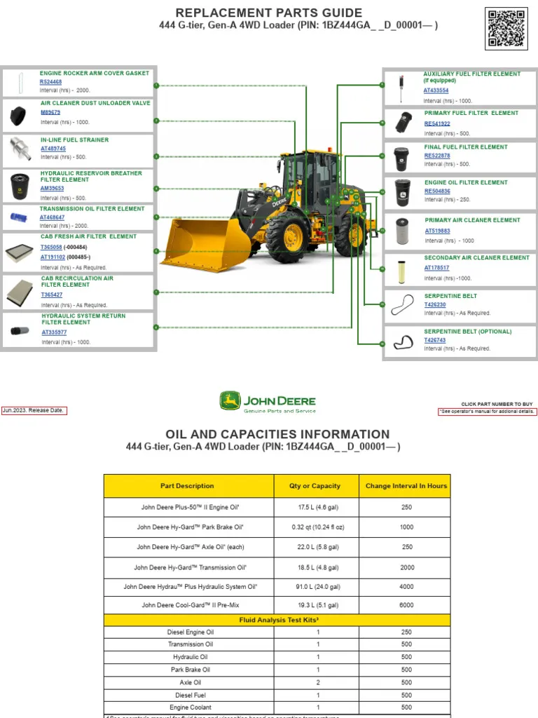 John Deere 444G