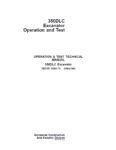 TM2359 John Deere 350DLC Excavator Operation and Test Manual