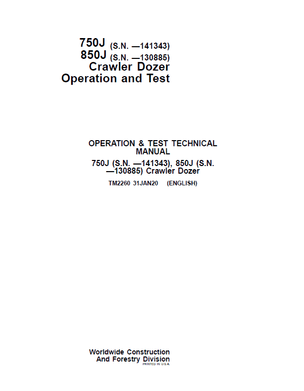 john-deere-750j-850j-crawler-dozer-operation-test-manual-tm2260