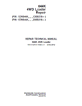 644K 4WD John Deere Loader Technical Manual TM13119X19
