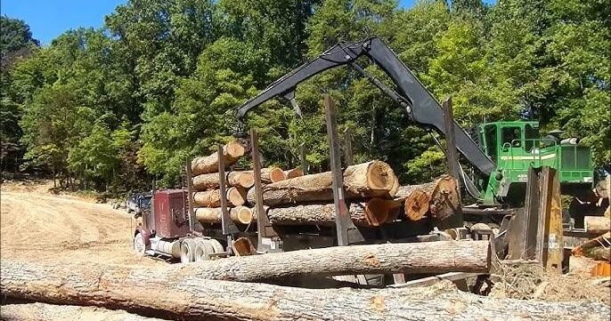 John Deere 437C Knuckleboom Trailer Mount Log Loaders Repair Manual TM2299