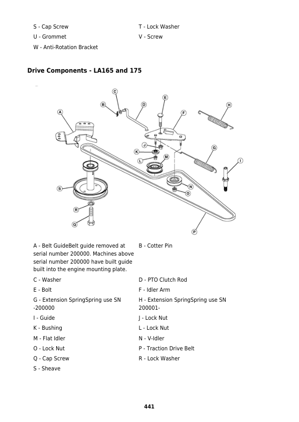 Maintaining Your LA105 with Genuine Replacement Parts