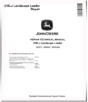 John Deere 210LJ Landscape Loader Repair Technical Manual TM10731