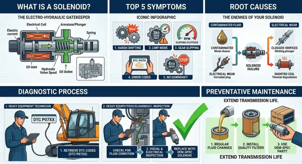 Heavy Equipment Transmission Repair Diagnostics Guide