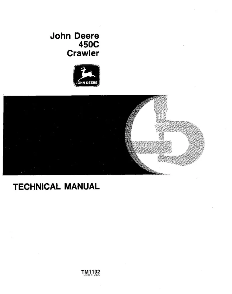 John Deere 450C Crawler Dozer Service Manual