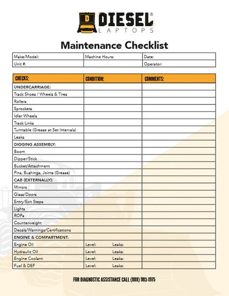 Heavy Equipment Engine Repair & Maintenance Service Guide Heavy Equipment Engine Repair & Maintenance Service Guide