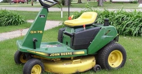 John Deere GX75 and GX95 Riding Mowers Service Technical Manual