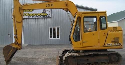 John Deere 70d Excavator Operation Technical Manual