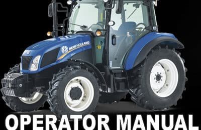 New Holland T4.55 T4.65 T4.75 Operator Manual