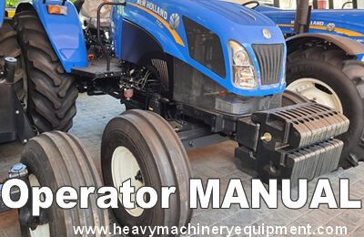 New Holland Tt4.80 Tt4.90 Tier 3 Tractor Operator Manual