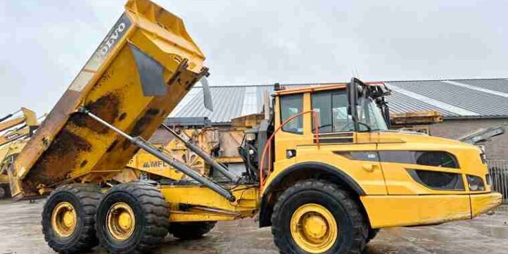 Volvo A30g Articulated Haulers Parts Manual