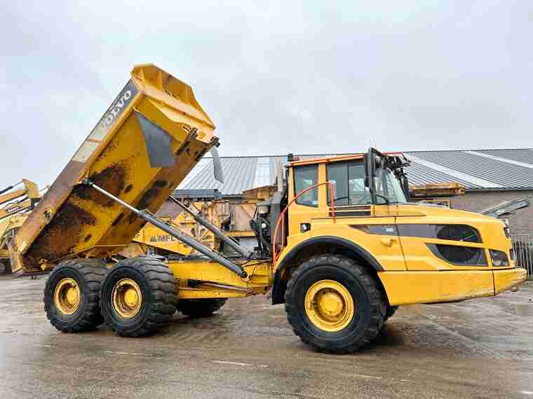 Volvo A30g Articulated Haulers Parts Manual