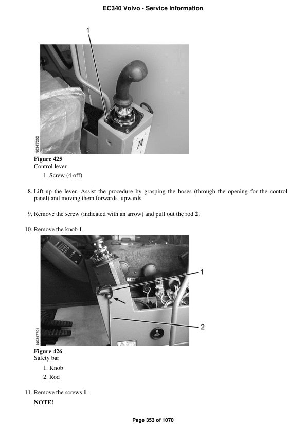 Volvo EC340 Excavator Repair and Service Manual Volvo EC340 Excavator Repair and Service Manual