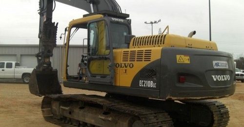 Volvo Ec210b Lc Ec210b Nlc Excavator Operator Manual
