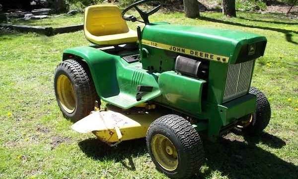 John Deere 112 Lawn Tractor Service Manual