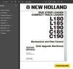 New Holland L180, L185, L190, C185, C190 Skid Steer Loader Service Repair Manual
