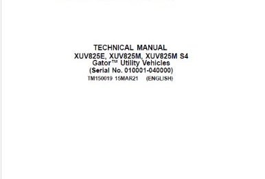 XUV825E, XUV825M, XUV825M S4