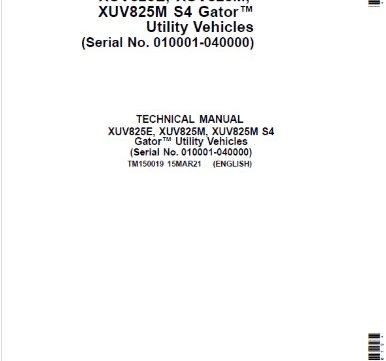 XUV825E, XUV825M, XUV825M S4