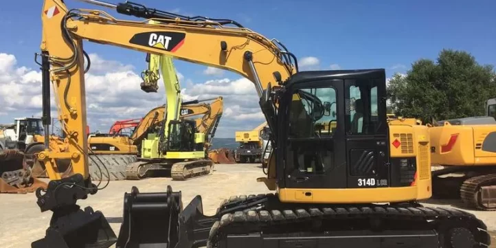 Caterpillar Cat 314D LCR Excavator Parts Manual SSZ00001-UP