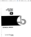 John Deere 540G-III John Deere 540, 540a Skidder Service Repair Manual