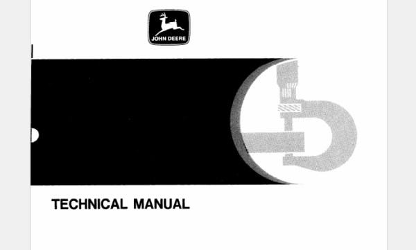 John Deere 690, 690A Excavator Repair Technical Manual