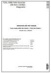 John Deere 753G, 608S Tracked Feller Buncher Diagnostic & Test Service Manual