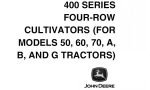John Deere 2650 Tractor Service Repair Manual PDF 50 60 70ABG Tractor Cultivator Operation Manual PDF